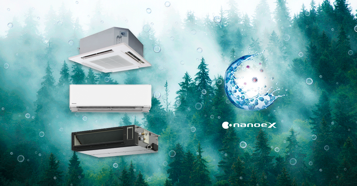 Breng Met Nanoe™x Technologie De Balans Van De Natuur Naar Binnen Panasonic Heating And