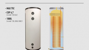 Panasonic lanserer ny, energieffektiv varmtvannstank for kommersiell drift